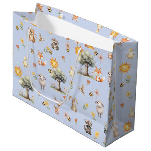 Waldtier-Babyparty Große Geschenktüte