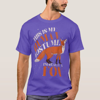 Waldtier, das ist mein menschliches Kostüm-Funny T-Shirt