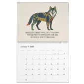 Waldtier Fakten Kalender (Jan 2027)