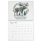 Waldtier Fakten Kalender (Feb 2027)