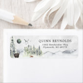 Waldtier | Forest Baby Return Address Label (Insitu)