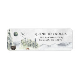 Waldtier | Forest Baby Return Address Label