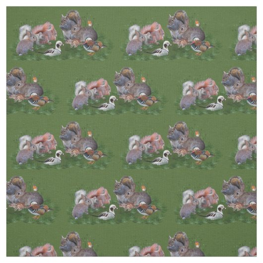 Waldtier-Gewebe Stoff (Muster)