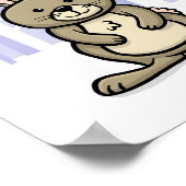 Waldtier Hase Poster (Ecke)