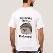 Waldtier Igel  T-Shirt (Rückseite)