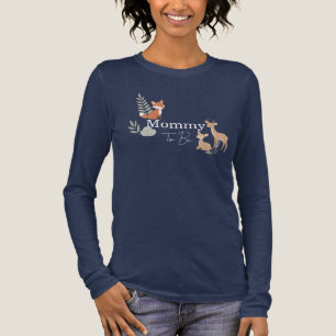 Waldtier-Mama in spe Tri-Blend Shirt