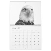 Waldtier Moderner Bär Hirsch Wolf Fuchs Kalender (Jan 2027)