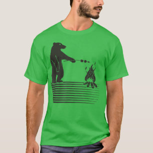 Waldtierart Ironische Bärengräber T-Shirt