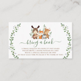 Waldtierbücher für Kleinkinder Begleitkarte