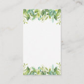 Waldtierbücher für Kleinkinder Begleitkarte (Rückseite)