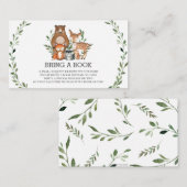 Waldtierbücher für Kleinkinder Begleitkarte (Vorne/Hinten)