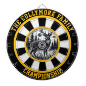 Waldtierdesign mit Ziel Dartscheibe (vorne)