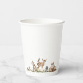 Waldtierdusche Pappbecher (Rückseite)