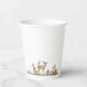 Waldtierdusche Pappbecher (Vorderseite)