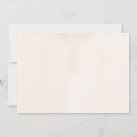 Waldtiere 1. Geburtstag Party Foto Einladung (Rückseite)