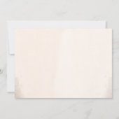 Waldtiere 2. Geburtstag Party Foto Einladung (Rückseite)