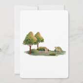 Waldtiere-Abenteuer-Baby-Shower-Einladung Einladung (Rückseite)