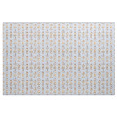 Waldtiere auf hellblauen Flächen Stoff (Yard (91,4 cm))