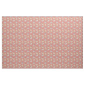 Waldtiere auf Seashell Pink Stoff (Yard (91,4 cm))