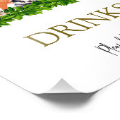 Waldtiere Baby DriNks-Zeichen Fotodruck (Ecke)