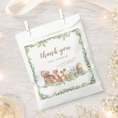 Waldtiere Baby Junge Dusche Beutel Geschenktütchen (Ausgeschnitten)