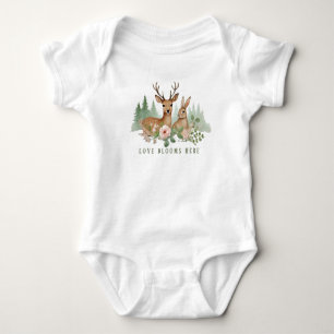 Waldtiere-Baby-Party Baby Strampler
