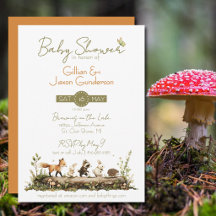 Waldtiere-Baby-Party