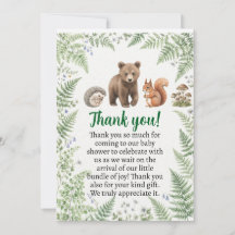 Waldtiere Baby Shower 