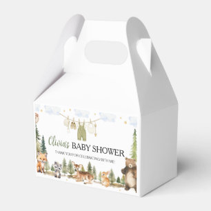 Waldtiere Baby Shower Geschenkboxen Geschenkschachtel