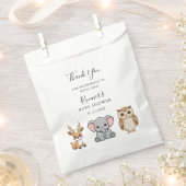 Waldtiere Baby Shower Geschenktütchen (Ausgeschnitten)