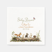 Waldtiere Baby Shower