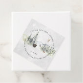 Waldtiere | Baby Showmarke Geschenkanhänger (Beispiel)