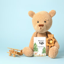 Waldtiere Babydusche-Windelraffinerie