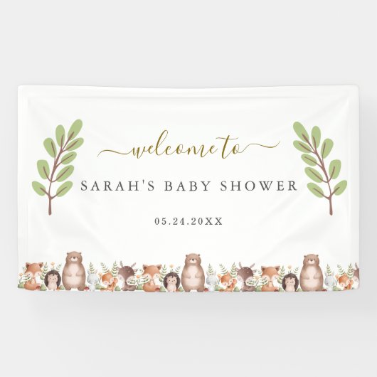 Waldtiere Banner (Horizontal)