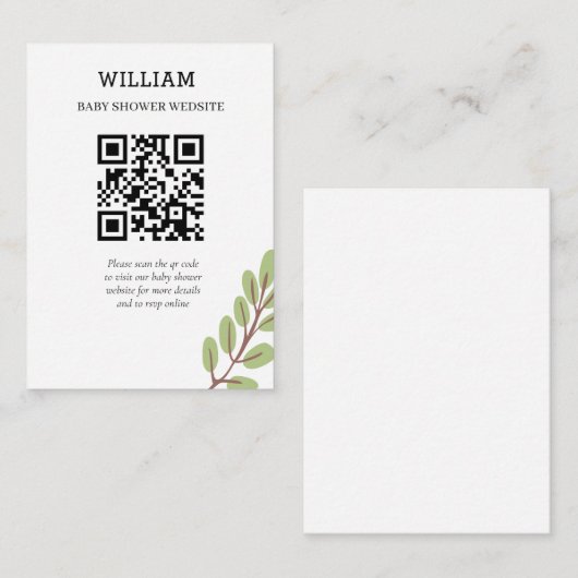 Waldtiere Begleitkarte (Vorne/Hinten)