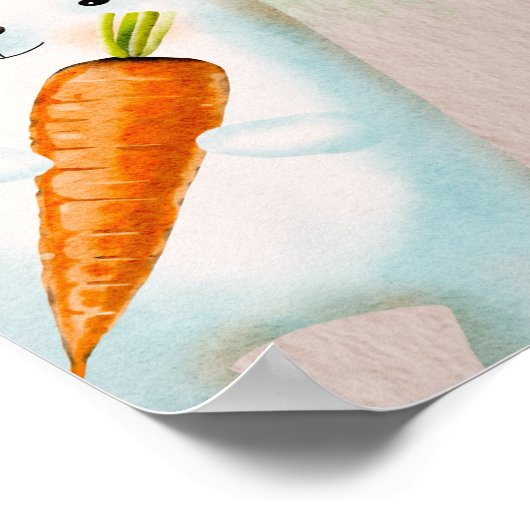 Waldtiere Begrüßungsdusche Poster (Ecke)