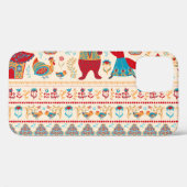 Waldtiere: Beige Hintergrund Case-Mate iPhone Hülle (Rückseite (Horizontal))