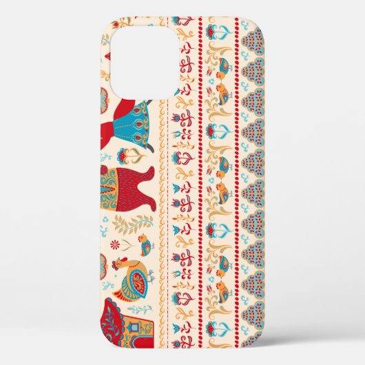 Waldtiere: Beige Hintergrund Case-Mate iPhone Hülle (Rückseite)