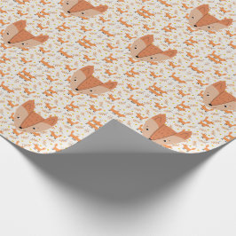 Waldtiere Boho Design Fox Geschenkpapier