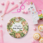 Waldtiere Boy Baby Dusche Pappteller (Party)