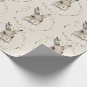 Waldtiere Bunny Rabbit Geschenkpapier