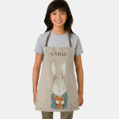 Waldtiere Bunny Rabbit Wasserfarbe Schürze (Insitu)