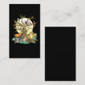 Waldtiere Deer Fox Bunny Eichhörnchen Lover Visitenkarte (Vorne/Hinten)