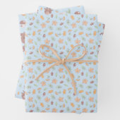 Waldtiere fallen geschenkpapier set (Beispiel)