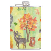 Waldtiere Flachmann (Vorderseite)