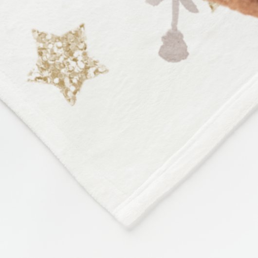 Waldtiere Fleecedecke (Ecke)