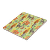 Waldtiere Fliese (Seite)