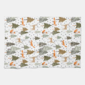 Waldtiere Fox Geschirrtuch (Horizontal)