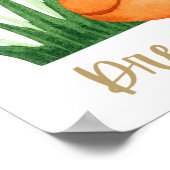 Waldtiere Fox Kinderzimmer Poster (Ecke)