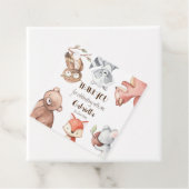 Waldtiere Geburtstag personalisiert Geschenkanhänger (Beispiel)